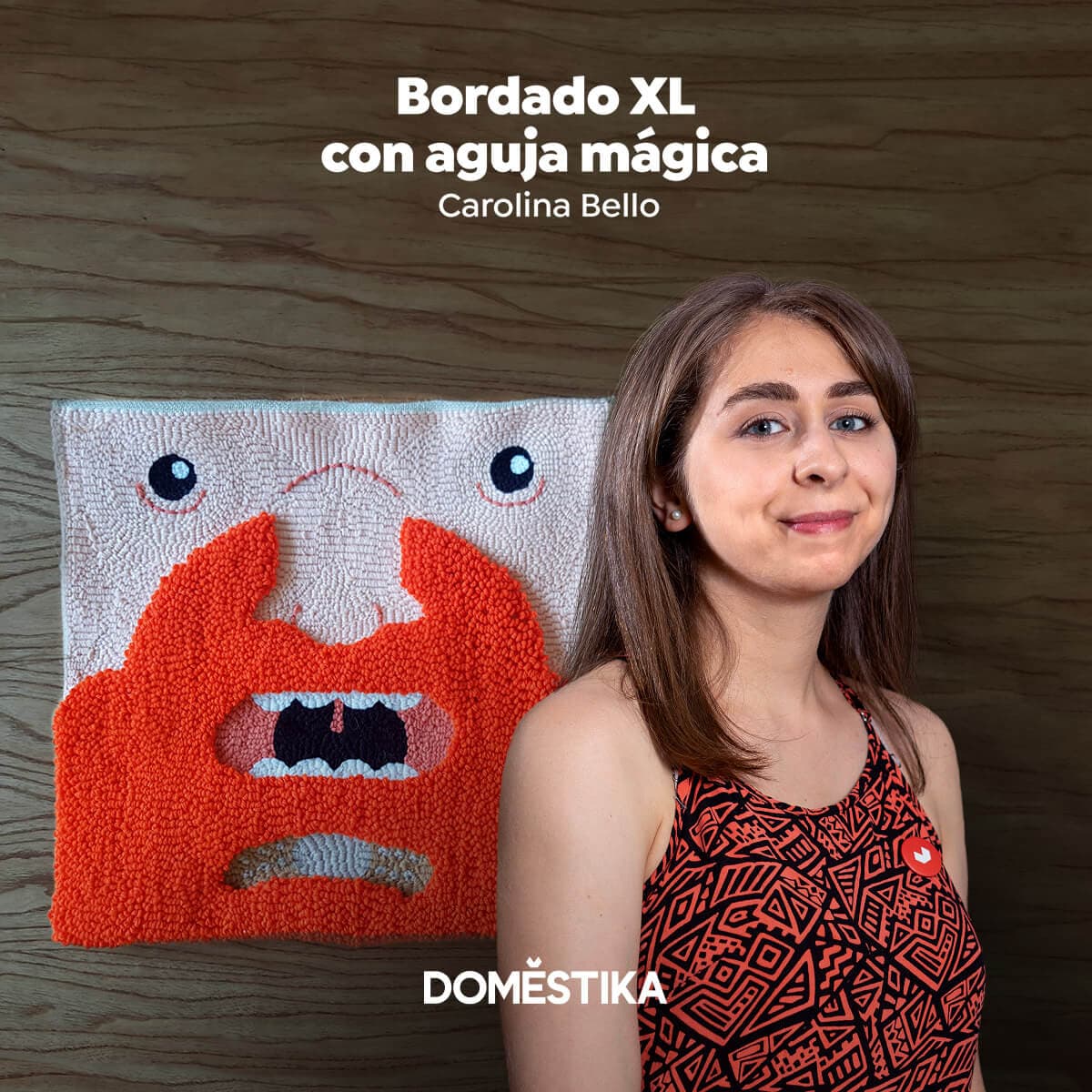 Bordado XL con aguja mágica