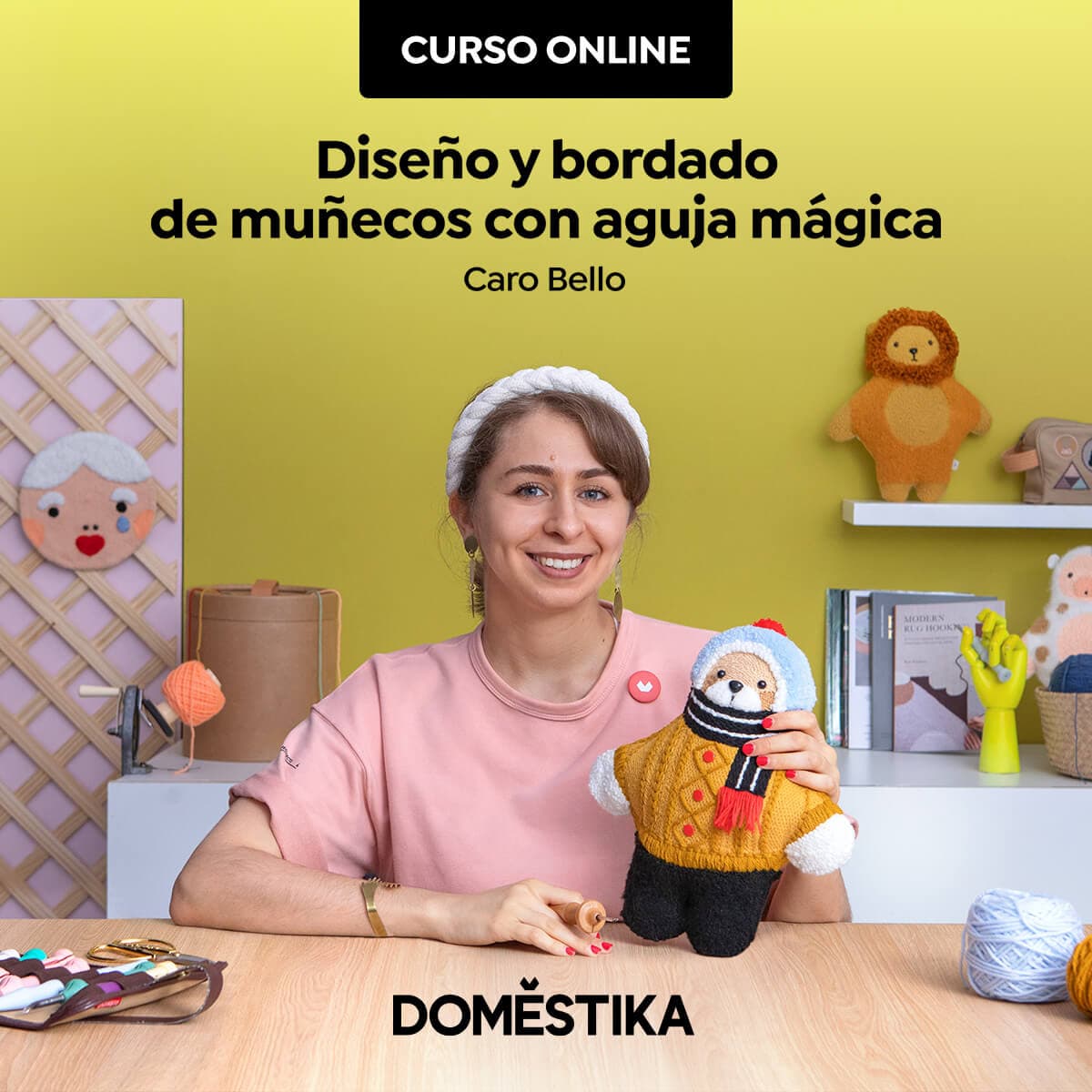 Bordado XL con aguja mágica